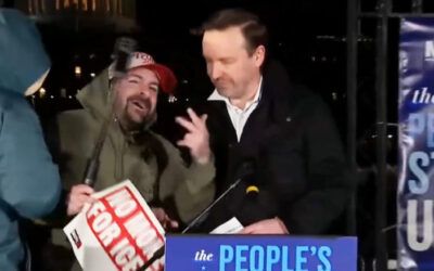 MoveOn’s tiny anti-SOTU has hecklers louder than the whole tiny crowd
