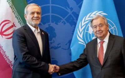 UN chief congratulates Iran on anniversary of bloody Islamic revolution