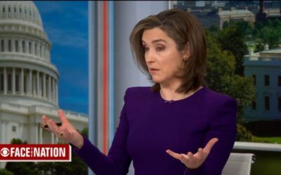 Margaret Brennan asks Dem Rep Jason Crow why he keeps defending shutdown after pointing out it hurts his own voters