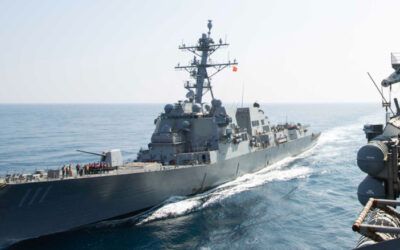 Heavily-armed Iranian gunboats attempt to seize US tanker