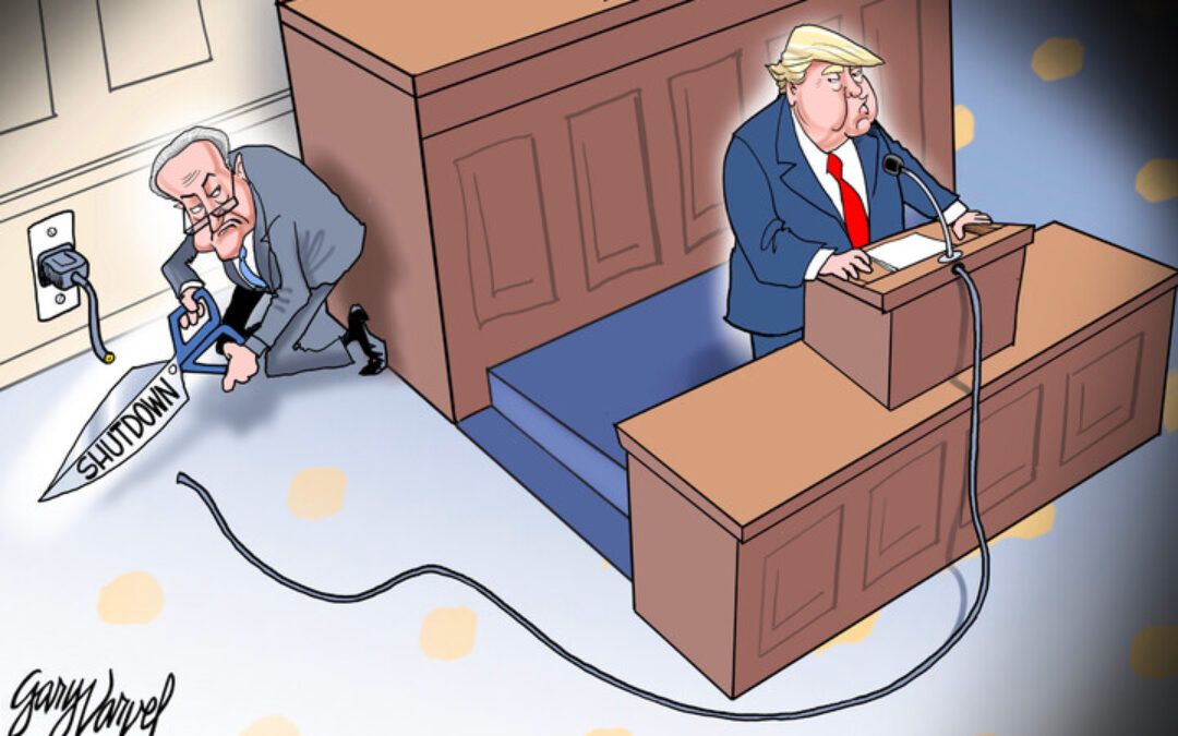 BS daily political cartoons: Cutting the cord