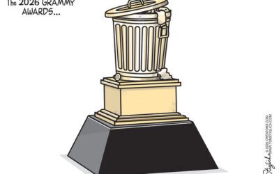BS daily political cartoons: Grammy’s change award statue for 2026