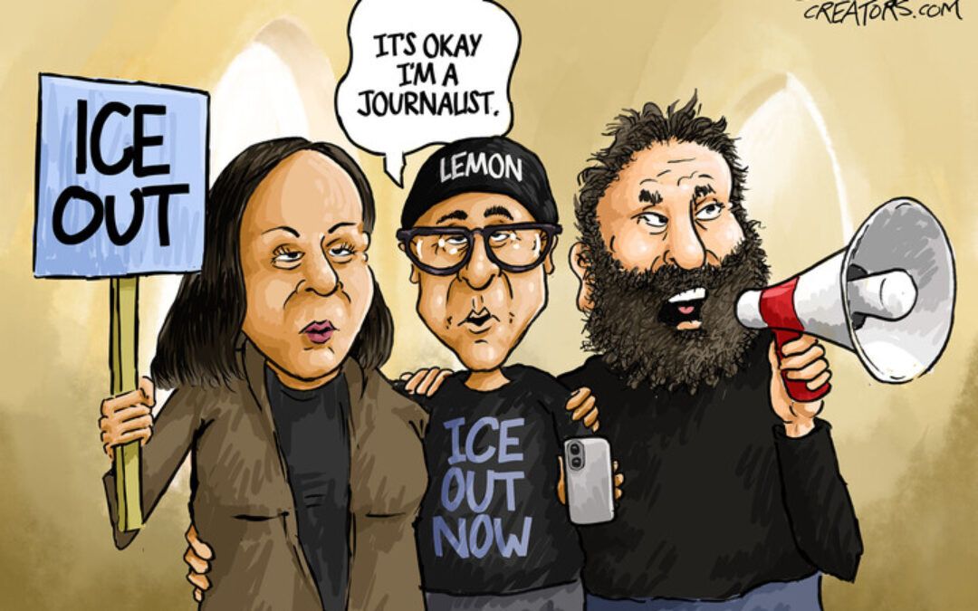 BS daily political cartoons: It’s okay, I’m a journalist