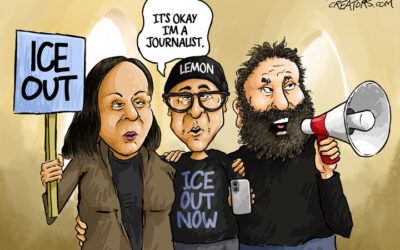 BS daily political cartoons: It’s okay, I’m a journalist