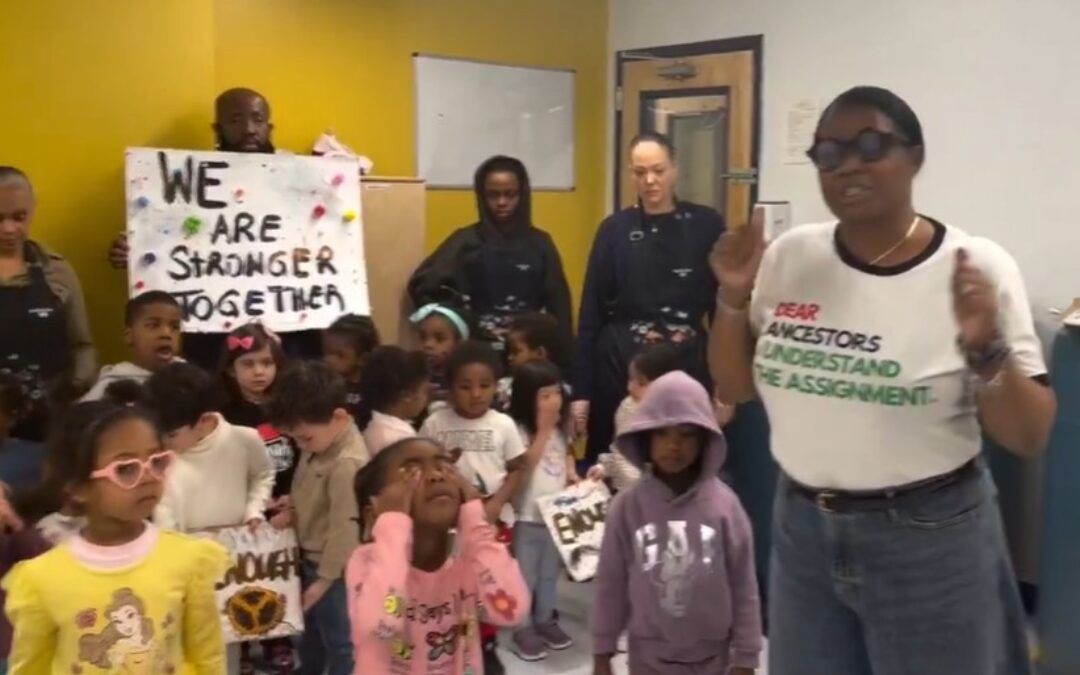 This is straight up CRAZY! Preschoolers forced to participate in classroom anti-ICE protest