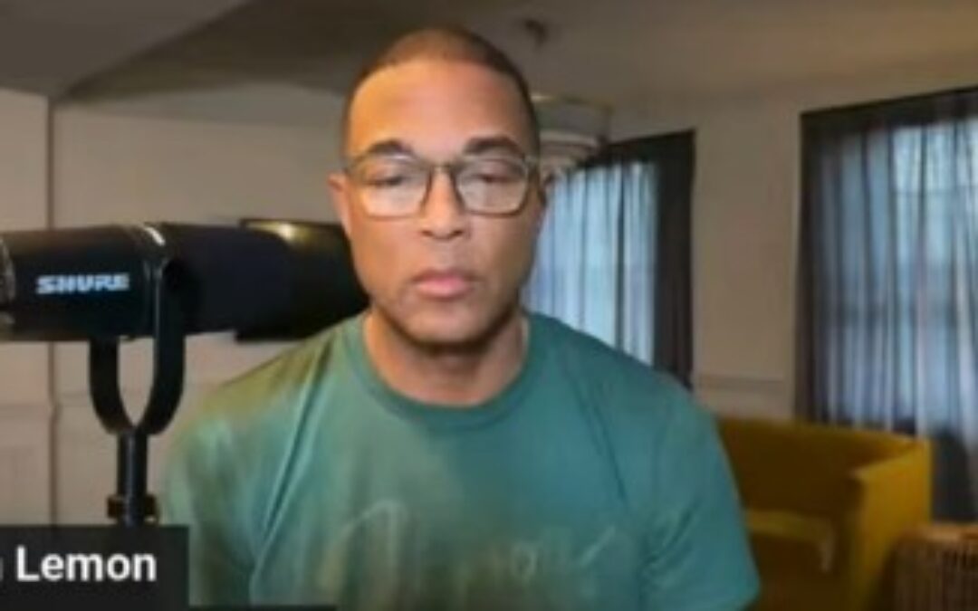 Don Lemon actually plays the race card after arrest for storming church