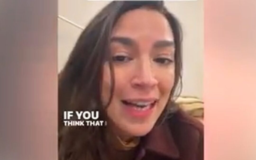 AOC blames Trump for her Munich mishap while bedmate snores loudly in bizarre post