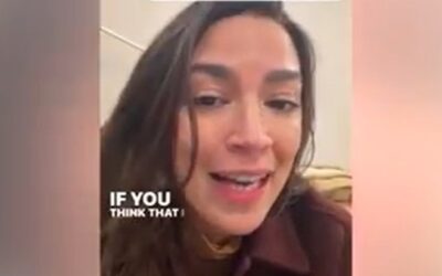 AOC blames Trump for her Munich mishap while bedmate snores loudly in bizarre post