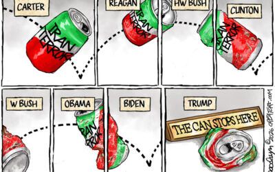 BS political cartoons of the week: Presidential can kicking