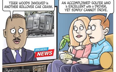BS political cartoons of the week: Great with a driver, yet can’t drive