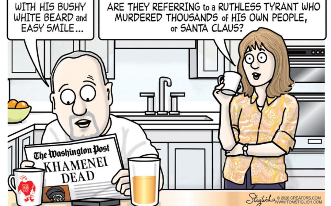 BS daily political cartoons: Fish in a barrel
