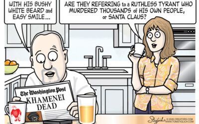 BS daily political cartoons: Fish in a barrel