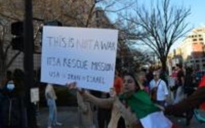 Iranians clash with protestors over U.S. strikes