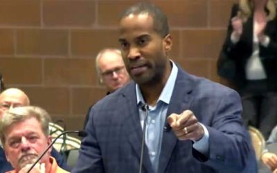 GOP rep crashes school board meeting to blast district for silencing tax hike whistleblower