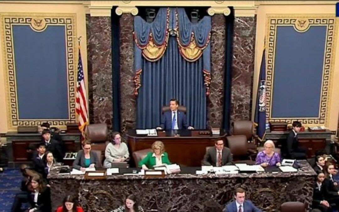 Handful of Senators ram through DHS funding bill so they can take 2 week vacation