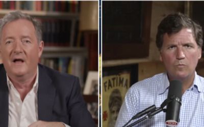 Tucker Carlson, Piers Morgan punch back at Ben Shapiro over Israel feud