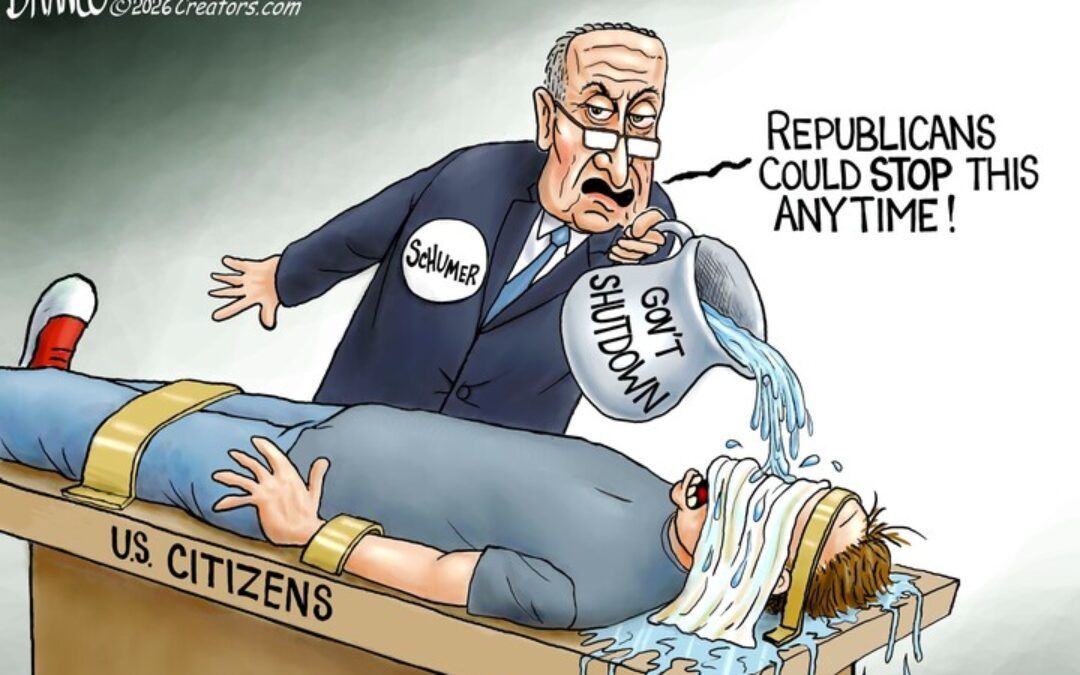 BS daily political cartoons: The art of waterboarding US Citizens