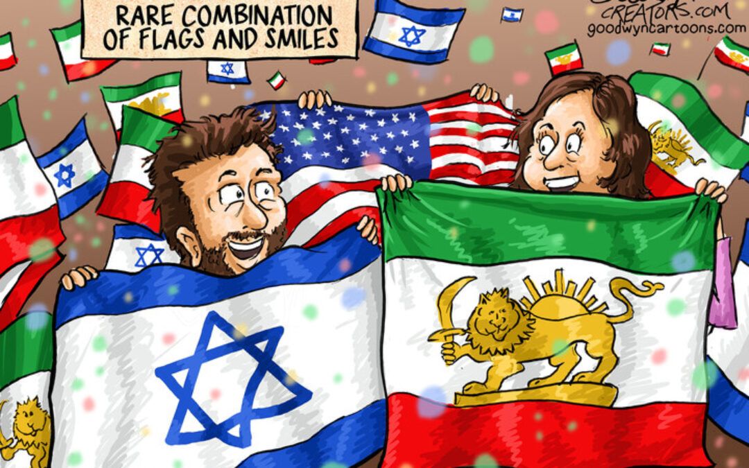 BS daily political cartoons: Thank you cards from Iran