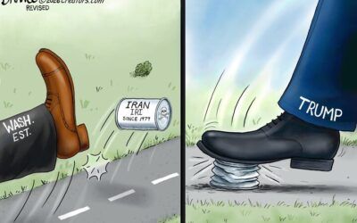 BS daily political cartoons: Driving Miss Crazy