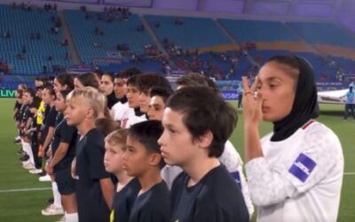 Iranian women’s team refuses to sing. Hey liberal western women, THIS is what feminism looks like