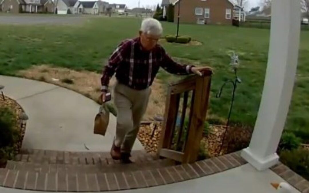 Nation rallies around struggling elderly DoorDash driver after video goes viral