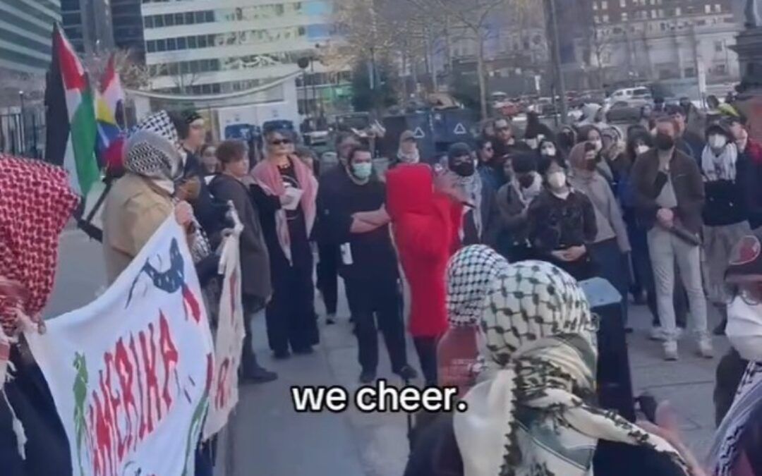 Sleeper cells? Philly mob incites terror on America: ‘For every US soldier that returns home in a casket, we cheer’