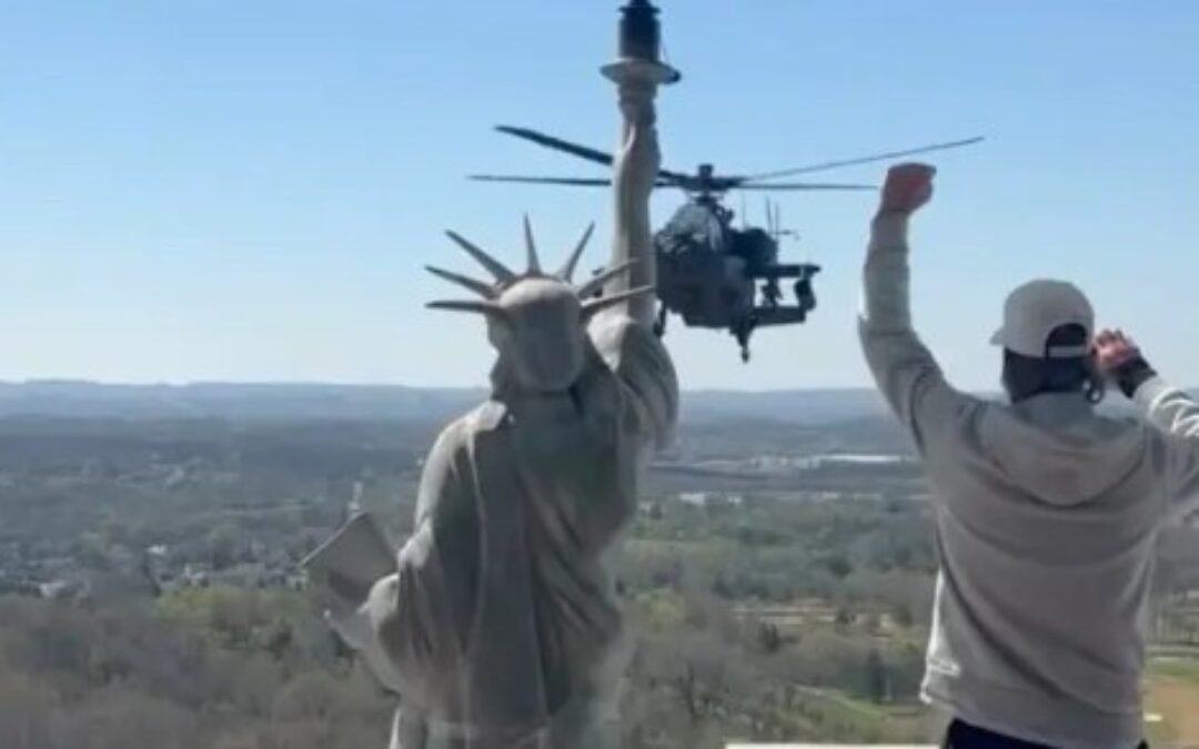 Army chopper buzzes Kid Rock’s mansion, brass launches probe after viral pics