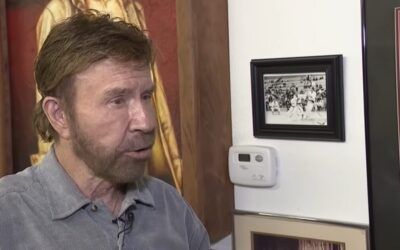 Trump learns of the death of ‘tough cookie’ Chuck Norris during live interview