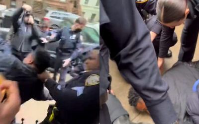 Video shows police throw city councilmember to ground during protest