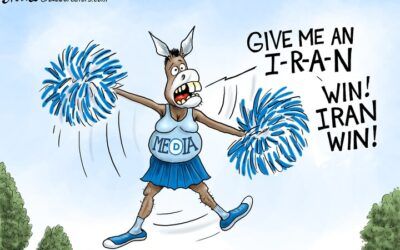 BS daily political cartoons: Three cheers for Iran