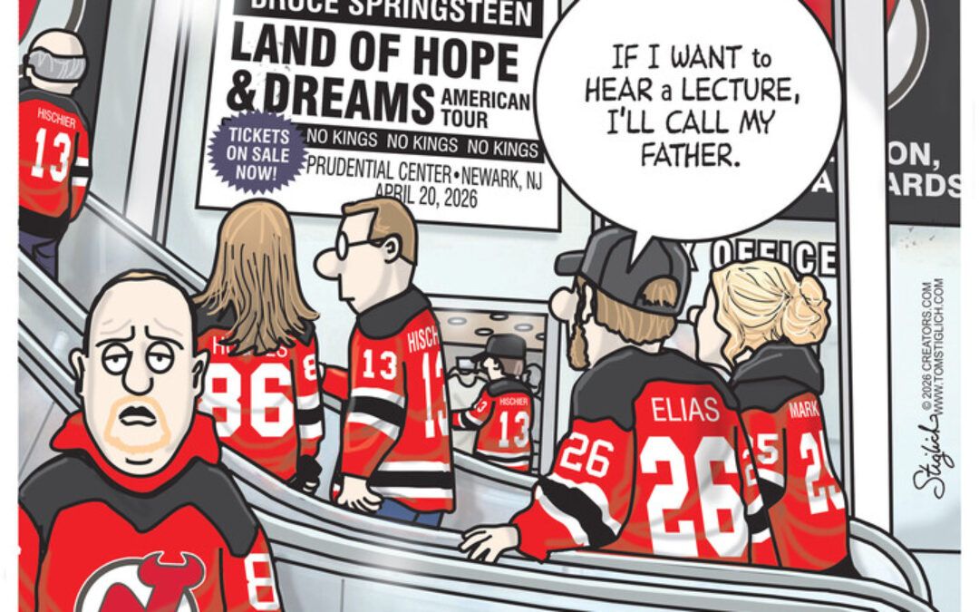 BS daily political cartoons: If I want to hear a lecture, I’ll call my father