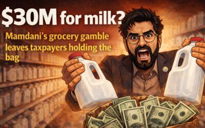 $30M for milk? Mamdani’s grocery gamble leaves taxpayers holding the bag