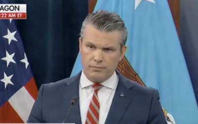 Reporter presses Hegseth on Trump changing his tune on major Iran War demand