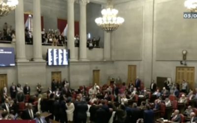 Tennessee House descends into chaos as Dems’ only congressional district is eliminated in new map