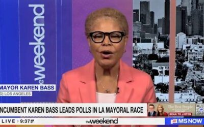 Karen Bass pitches second-term goal showing lights are truly out in LA