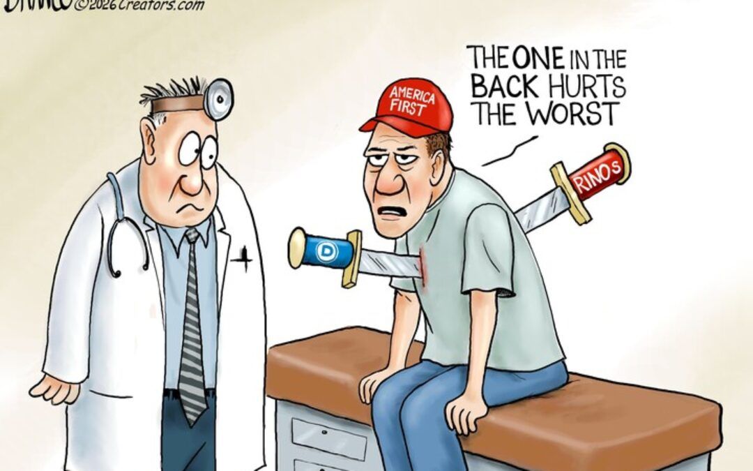 BS daily political cartoons: Teeth for every meth addict