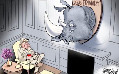 BS daily political cartoons: Suicide by TDS