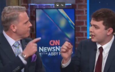 ‘Get your f**king hand out of my face!’ Scott Jennings reaches boiling point on CNN