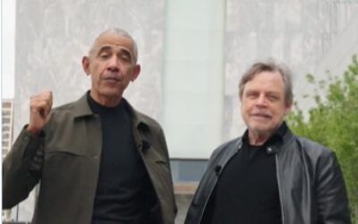 Obama’s $30 ‘Star Wars’ stunt with Mark Hamill too cringe for words