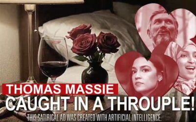 Ad accuses Massie of being in a ‘throuple’ with Squad members against MAGA; clever wording or out of bounds?