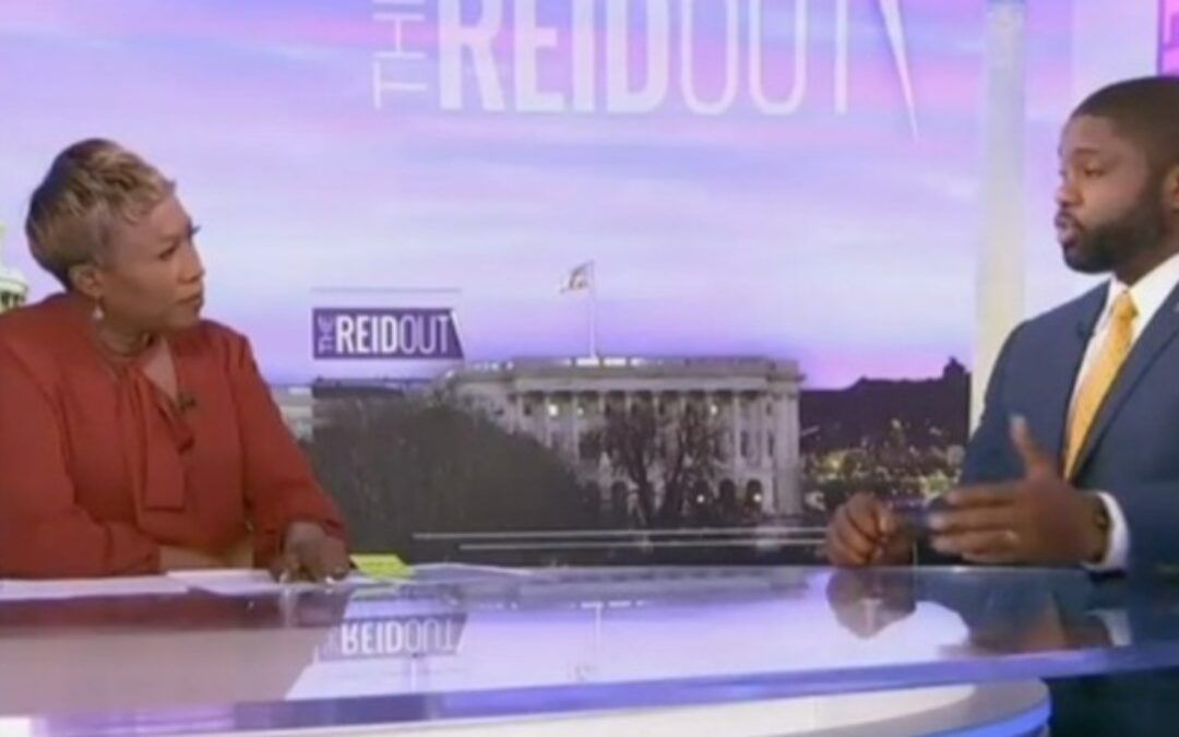 Joy Reid calls Byron Donalds, voted in by 70% White district, a ‘house pet’ for Republicans