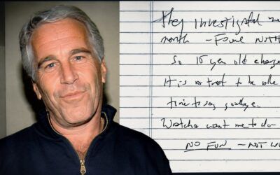 Epstein’s alleged ‘suicide note’ finally sees daylight — and it raises even more questions