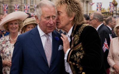 Rocker Rod Stewart greets King Charles: ‘You put that little ratbag in his place’