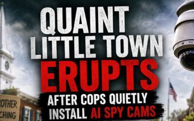 Quaint little town erupts after cops quietly install AI spy cams