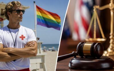 LA County lifeguard suspended over Pride flag fight takes case to trial