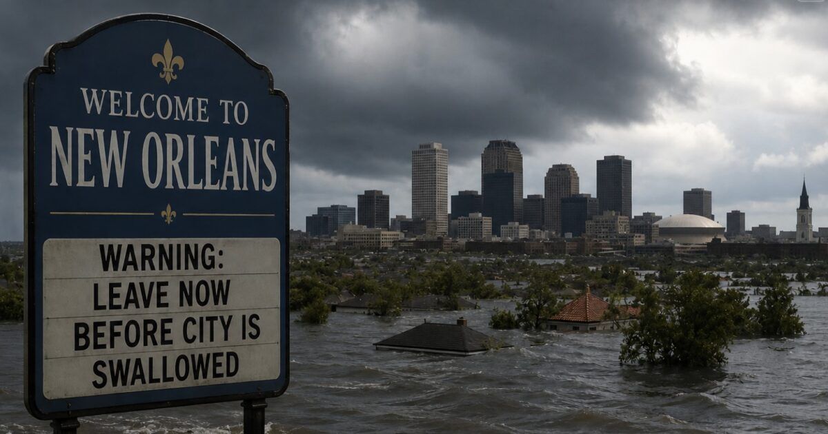 New Orleans told it may not survive the century, residents warned to ...