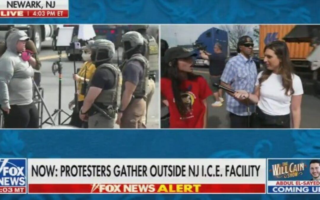 ‘Nazi b—ch!’ Fox reporter fires back as anti-ICE protester melts down on live TV