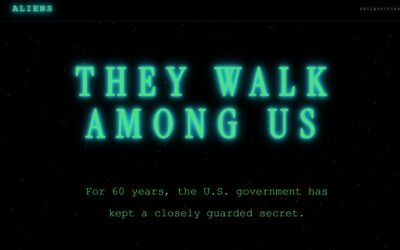 White House unveils ‘aliens among us’ tracker — and it’s not about UFOs