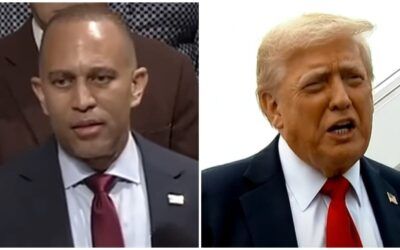 Trump labels ‘low IQ’ Dem minority leader a ‘THUG,’ and ‘danger to our Country’