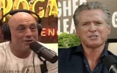 ‘Con man’ Gavin Newsom must REALLY want to go on the Joe Rogan podcast